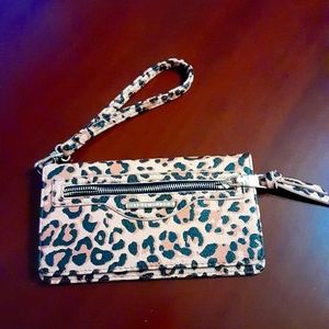 Steve Madden leopard print wallet